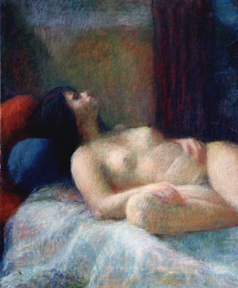 Female nude graphic