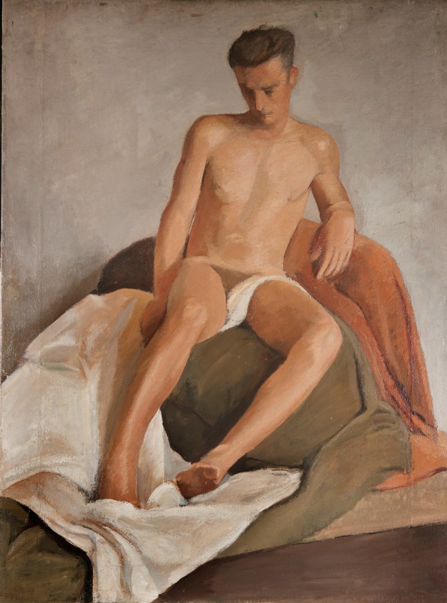 Giovane nudo graphic